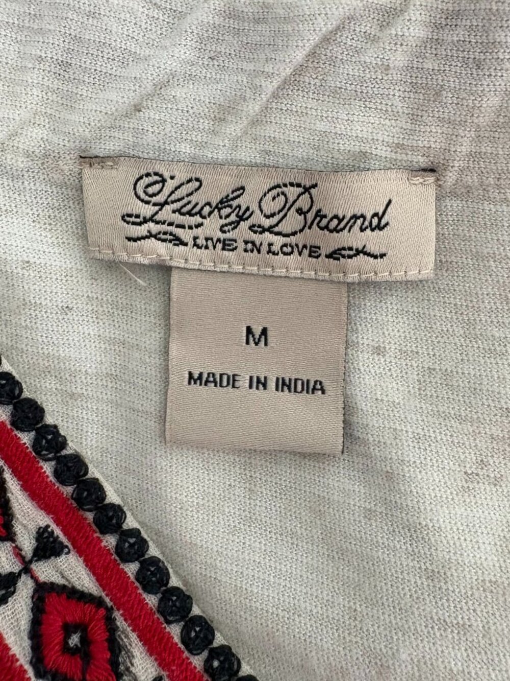 Lucky Brand Top Size M Sleeveless - Picture 3 of 3